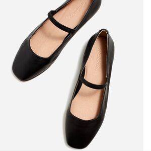 Madewell Black The Greta Ballet Flat Size 7